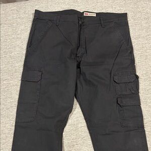 Wrangler Black Cargo Pants